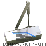DORMAKABA T�rschlie�er TS 72, EN 2-4 mit Gest�nge, Feststellung, silber