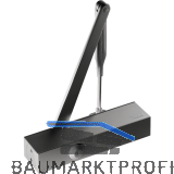 DORMAKABA T�rschlie�er TS 73 V mit Flachgest�nge, EN 2-4, Abschaltung, silber