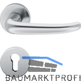 FSB Dr�ckergarnitur 12 1023 ASL auf Rosette PZ, Edelstahl matt