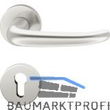 FSB Feuerschutz Dr�ckergarnitur 76 1023 AGL DIN PZ, silber eloxiert