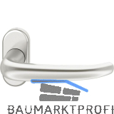 FSB Rahment�rdr�cker 09 1023 Hochhaltefeder B ovale Rosette Aluminium silber