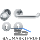 FSB Feuerschutz Wechselgarnitur 79 1070 AGL �NORM PZ, rechts, Edelstahl matt