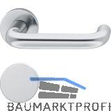 FSB Feuerschutz Standfl�gelgarnitur 79 1070 AGL DIN BL, Edelstahl matt