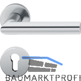 FSB Objekt Dr�ckergarnitur 72 1076 AGL auf Rosette PZ, Edelstahl matt