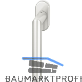 FSB Fenstergriff 34 1076 ovale Rosette, Aluminium silber eloxiert