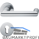 FSB Feuerschutz Dr�ckergarnitur 79 1016 AGL �NORM PZ, Edelstahl matt