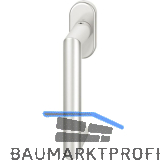 FSB Fenstergriff 34 1016 ovale Rosette, Aluminium silber eloxiert