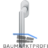 FSB Fenstergriff 34 1016 ovale Rosette, Edelstahl matt