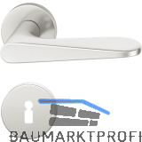 FSB Dr�ckergarnitur 12 1144 ASL auf Rosette BB, silber eloxiert