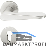 FSB Dr�ckergarnitur 12 1144 ASL auf Rosette PZ, silber eloxiert