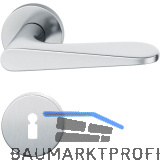 FSB Dr�ckergarnitur 12 1144 ASL auf Rosette BB, Edelstahl matt