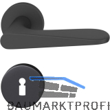 FSB Dr�ckergarnitur 12 1144 ASL auf Rosette BB, schwarz matt