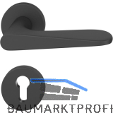 FSB Dr�ckergarnitur 12 1144 ASL auf Rosette PZ, schwarz matt
