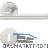 FSB Dr�ckergarnitur 12 1035 ASL auf Rosette BB, silber eloxiert