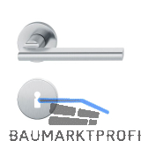 FSB Dr�ckergarnitur 12 1035 ASL auf Rosette BB, Edelstahl matt