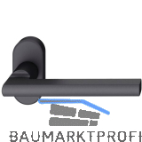 FSB Rahment�rdr�cker 09 1035 Hochhaltefeder B ovale Rosette Aluminium schwarz