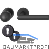 FSB Haust�rwechselgarnitur 12 1076, Aluminium schwarz matt