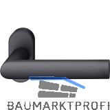 FSB Rahment�rdr�cker 09 1108 Hochhaltefeder B ovale Rosette Aluminium schwarz