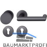 FSB Feuerschutz Wechselgarnitur 79 1016 AGL �NORM PZ, links, schwarz matt