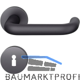 FSB Dr�ckergarnitur 12 1070 ASL auf Rosette BB, schwarz matt