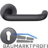 FSB Feuerschutz Dr�ckergarnitur 79 1070 AGL DIN PZ, schwarz matt