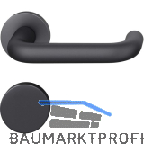 FSB Feuerschutz Standfl�gelgarnitur 79 1070 AGL DIN BL, schwarz matt
