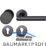 FSB Feuerschutz Wechselgarnitur 76 1076 AGL �NORM PZ, links, schwarz matt