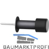 FSB Wandt�rpuffer 38 3880 L�nge 90 mm, Aluminium schwarz matt