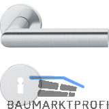 FSB Dr�ckergarnitur 12 1108 ASL auf Rosette BB, Edelstahl matt