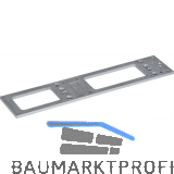 GEZE Montageplatte f�r TS 4000/5000, Edelstahl-Effekt