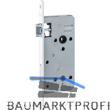 DORMAKABA Einstemmschloss 127 WC, DM51, rund, Fl�sterfalle, Edelstahl