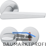 FSB Dr�ckergarnitur 12 1005 ASL auf Rosette WC DIN, Edelstahl matt