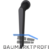 FSB Fenster-Steckgriff 34 1005 minimalistisch, Aluminium schwarz matt