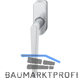 FSB Fenstergriff 34 1005 abschlie�bar ovale Rosette, Edelstahl matt