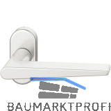 FSB Rahment�rdr�cker 09 1005 Hochhaltefeder B ovale Rosette Aluminium silber