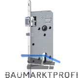 DORMAKABA Einstemmschloss 127WZ FB PZW,Fl�sterfalle, DM 60, Nuss 8,5 mm, links
