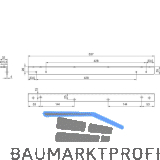 DORMAKABA Sturzfutterwinkel G-EMF XEA, silber