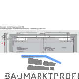 DORMAKABA Gleitschiene GSR-EMF2-VK, silber