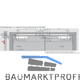 DORMAKABA Gleitschiene GSR-EMR1-V, silber