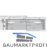 DORMAKABA Gleitschiene GSR-EMR2-V/BG, silber