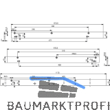DORMAKABA Montageplattenset f�r G-SR-BG, silber