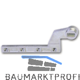 DORMAKABA T�rschiene 7411/46 f. Anschlagt�r gef�lzt z. Aufschrauben, verzinkt