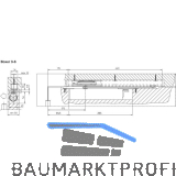 Gleitschiene BOXER E, silber