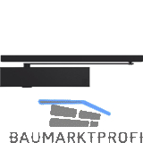ECO T�rschlie�er TS 61 GSB, EN 3-6, 1-flg. mit Gleitschiene, schwarz RAL 9005