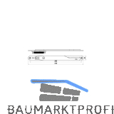 IMH-ABS Mitnehmerhaken GF UNI 24 V Gr.2, 315 x 24 mm,schwarz verzinkt,DIN links