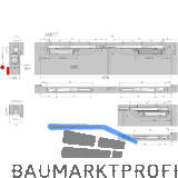 DORMAKABA Gleitschiene G 96 GSR-EMF 1