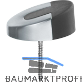FSB Bodent�rpuffer 38 3816 - � 60 mm, Anschlag Gummi, Edelstahl feinmatt