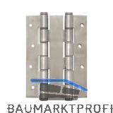 Pendelt�rband doppelt wirkend, Rollen � 18 mm, H�he 180 mm, Edelstahl