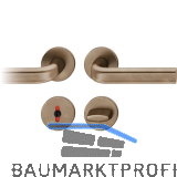 FSB Dr�ckergarnitur 12 1242 ASL auf Rosette WC, Bronze dunkel patiniert