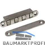 Magnetschnapper MC 10 zum Einlassen, Haltekraft 12 kg, Zamak vernickelt